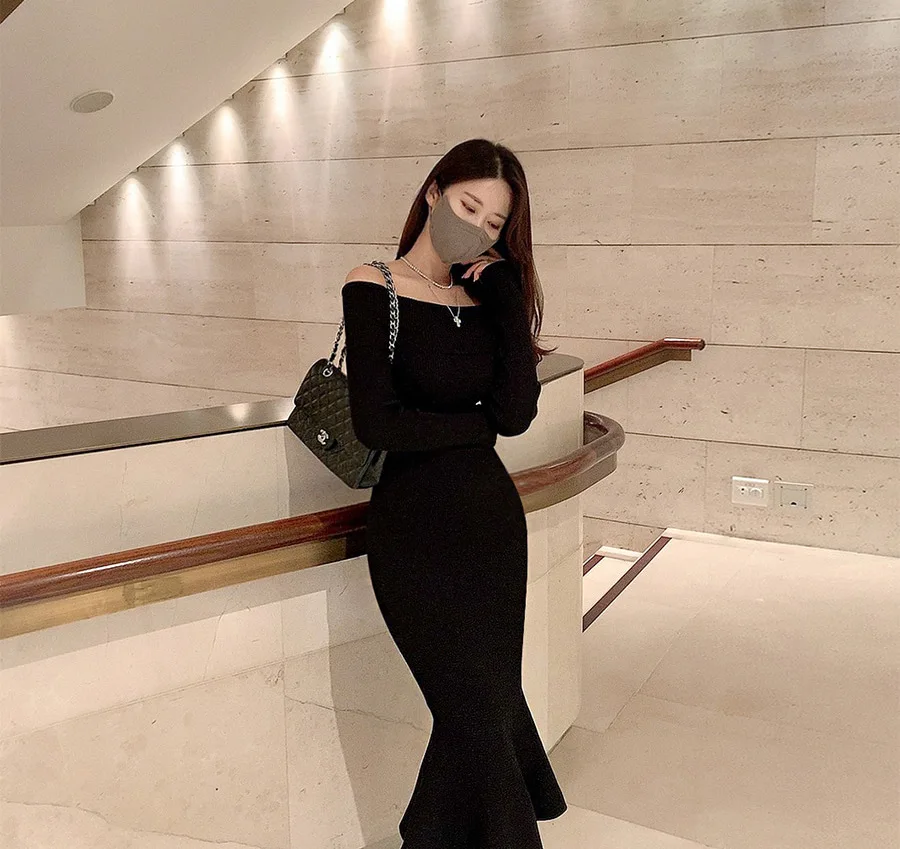 Рисунок 6 - Трикотажное платье с длинным рукавом