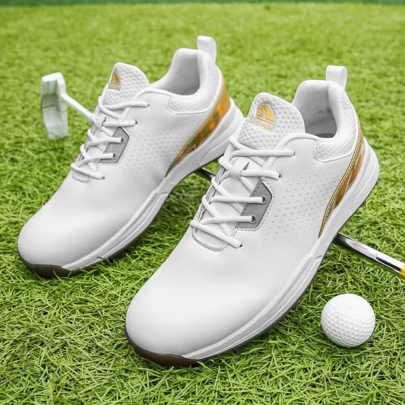 

New Golf Shoes for Men Professional Golf Wears Men Luxury Golfers Sneakers Comfortable Walking Footwears