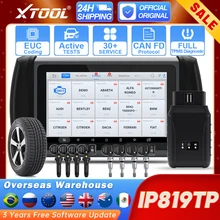 XTOOL InPlus 풀 TPMS 진단 도구, 자동차 스캐너, 양방향 제어, 36 개 이상 서비스, D7 IP819 2023 업데이트, IP819TP
