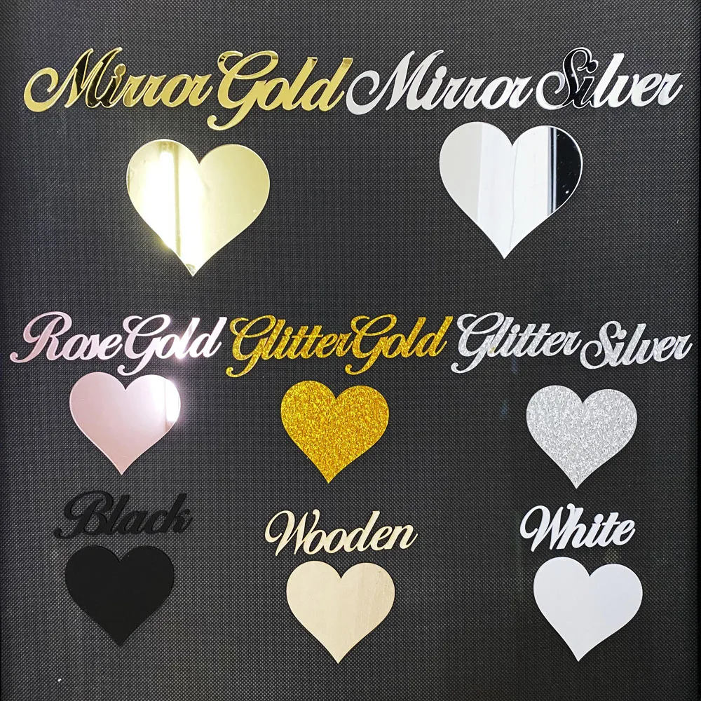 Mirror Gold Oh Baby Name Sign Nursery Wall Decoration Personalized Babyshower Sign Gift Rustic Wedding Party Baptism Deco