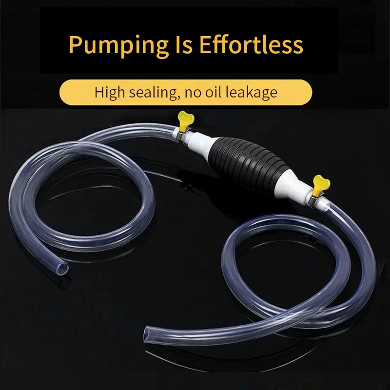 Hand Fuel Pump Car Fuel Tank Sucker Oil Transfer Pump Petrol Diesel Liquid Manual Syphon Saver For Gas Gasoline liquid transfer pump