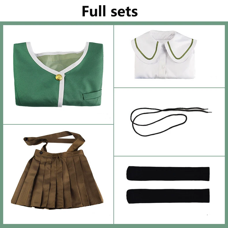 Danganronpa School Uniform Cosplay Costume