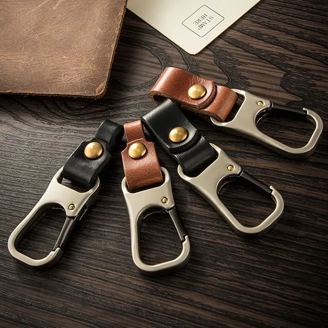 Genuine Leather Car Key Pouch Brown – Derichi Leather