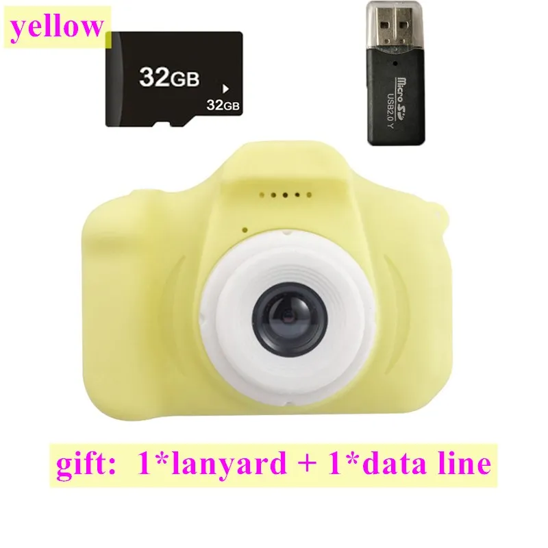 Children Kids Camera Mini Educational Toys For Children Baby Gifts Birthday Gift Digital Camera 1080P Projection Video
