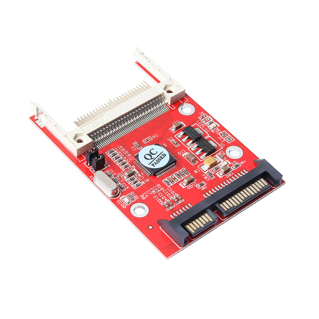 Conversor Adaptador Compacto Flash Serial Ata Hdd Disco Rígido Cartão cf para Sata Adaptador cf Compacto Flash Cartão Merory 2.5 22pin