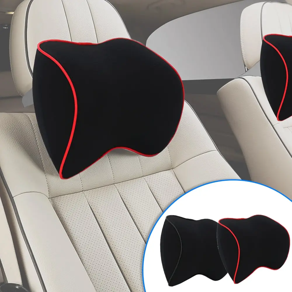 Car Neck Headrest Pillow Car Accessories Cushion Auto Seat Head Support Neck Protector