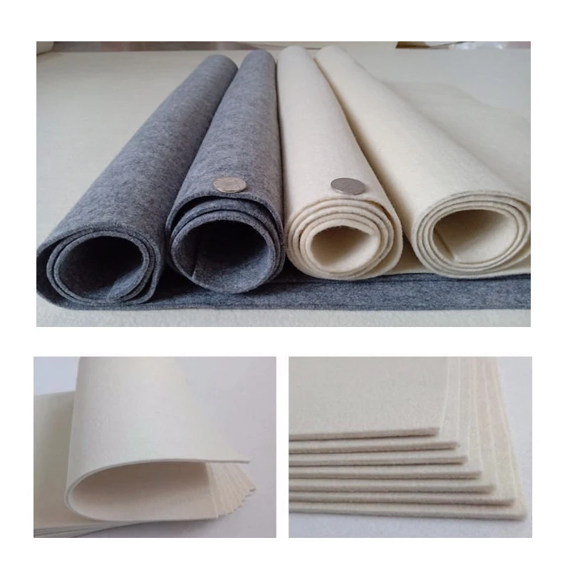 Soft White Polyester Non Woven Felt Fabric - China White Felt and Polyester Felt  Fabric price