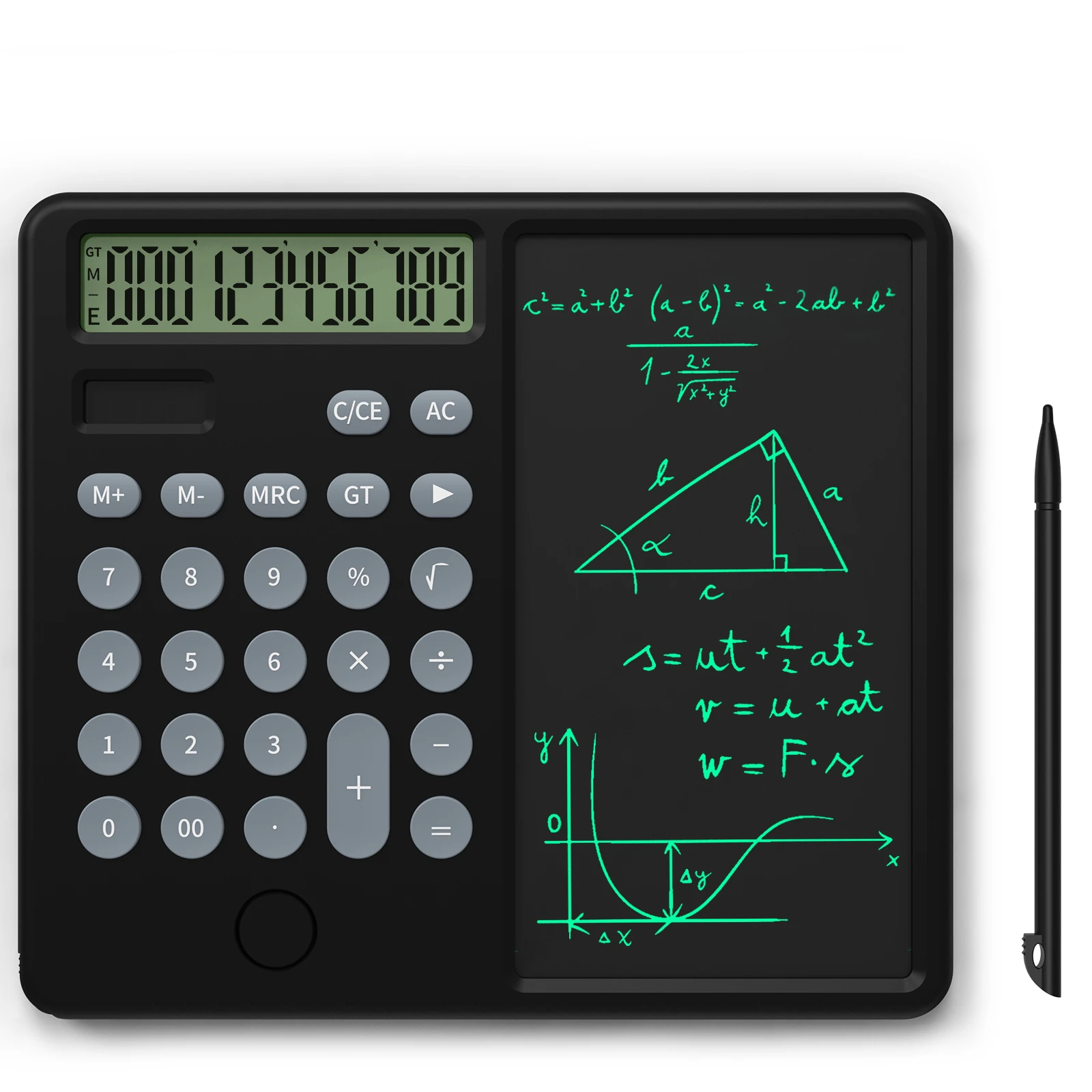 Electronic Memo Pad Calculator with Calculator 12 Digits Simple