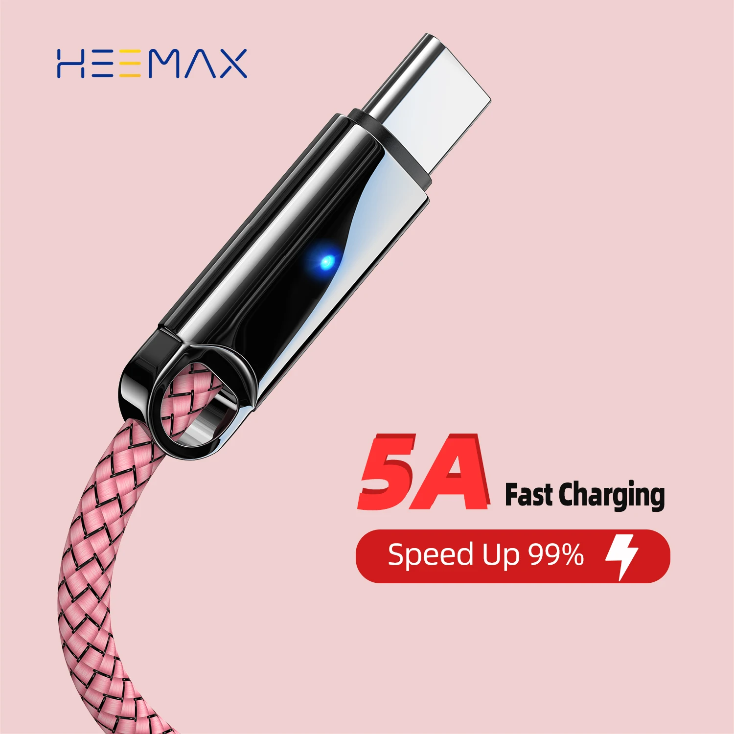 5A Nylon Fast Charging USB Type C Cable Micro for IPhone Samsung Xiaomi Charger Data Mobile Phone | Мобильные телефоны и