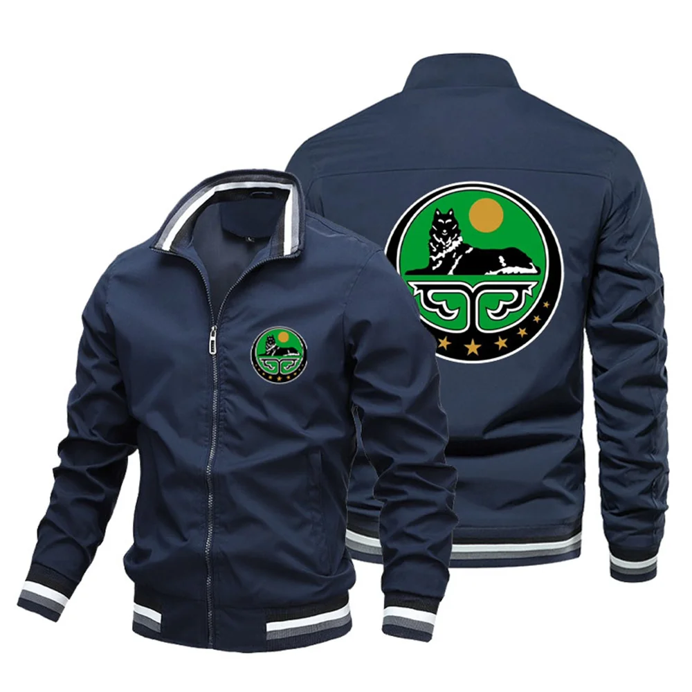 Spring and Autumn men's windproof pilot jacket Chechen logo outdoor leisure sports fashion multi-functional cycling jacket 12 S25427ffd8a0e409cb79d5a4b0c9ed434g