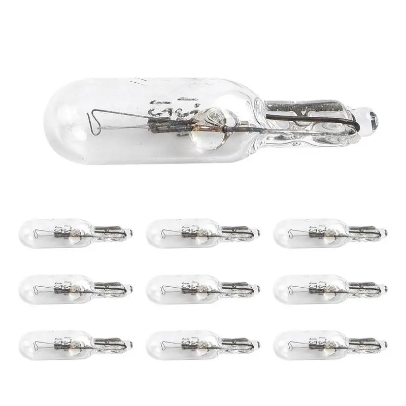 Two Prong Light Bulb T5 286 Mini Halogen Bulbs 1.2 Watt Halogen