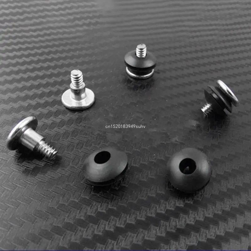 20pcs Computer Case Shockproof Screws + 3.5-inch HDD Shock Absorption