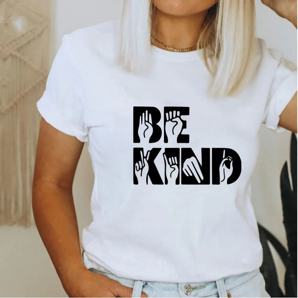 

Be Kind New Arrival Christian Shirt 100%Cotton Women Tshirt Unisex Funny Summer Casual Short Sleeve Top Tee Kindness Shirt