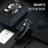 SEJOY Shaver Men USB Electric Shaver Powerful Beard Electric Razor Rechargeable WaterproofShaving Machine 6
