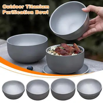Titanium Camping Soup Bowl 1
