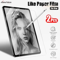 2PCS Paper Film Like For Ipad 10th Pro 13 11 M4 12.9 2024 Screen Protector For Ipad Air 5 4 3 2 1 Mini 6 7th 8th 9th Generation 1