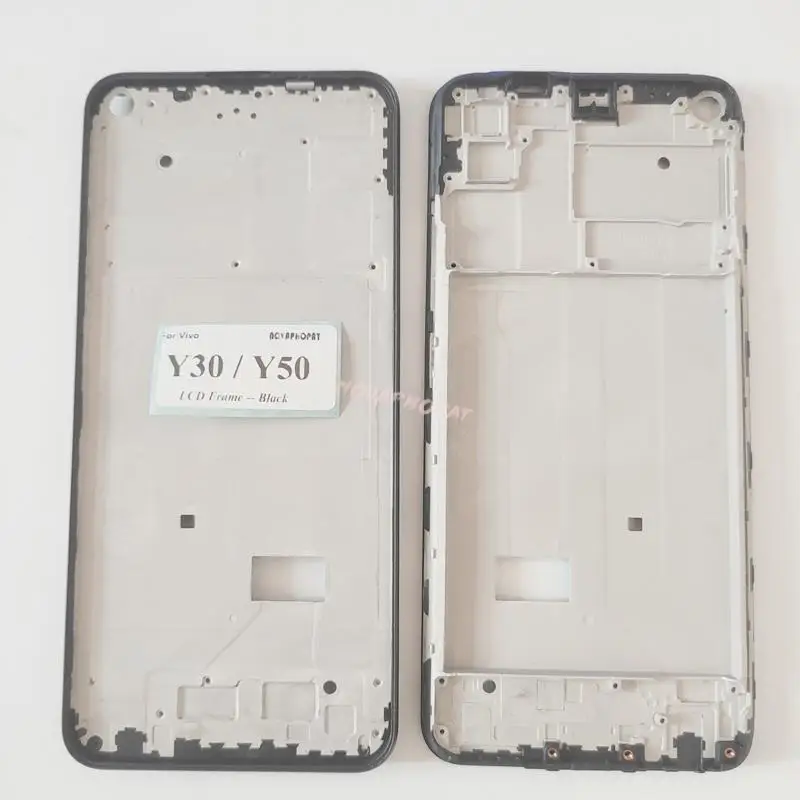 

Рамка для ЖК-экрана, передняя крышка корпуса, рамка для Vivo Y30/Y50, передняя деталь