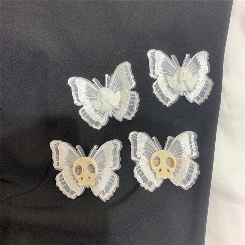 Gothic Angel Butterfly Steampunk Hairpin Headdress