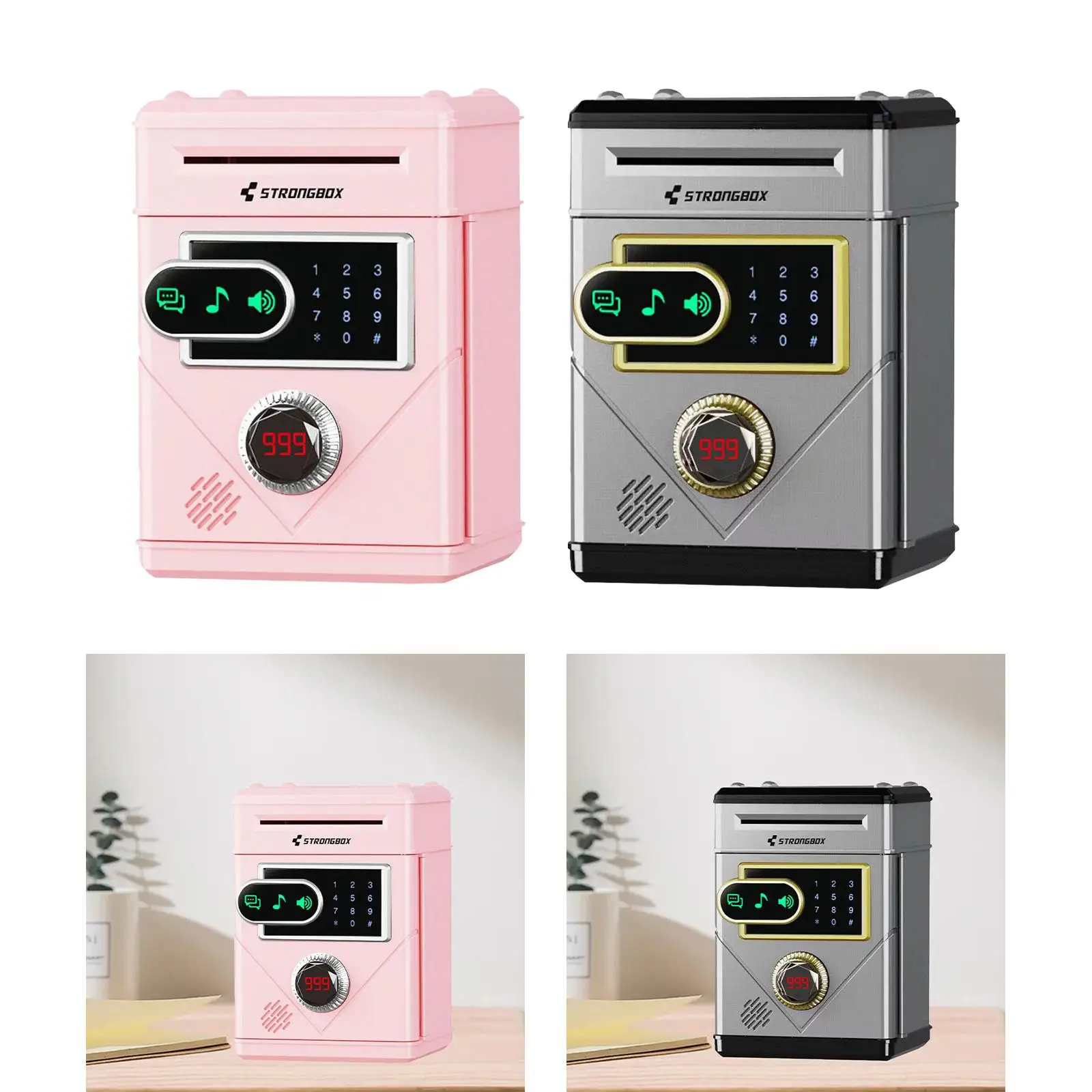 Kids Piggy Bank Lightweight Container for Children Boys Girls Birthday Gifts