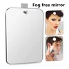 1 PC Deluxe Anti-Fog Shaving Mirror Fogless Bathroom Shower Mirror With Handheld Option For Men And Women Hanging Shower Mirro 1