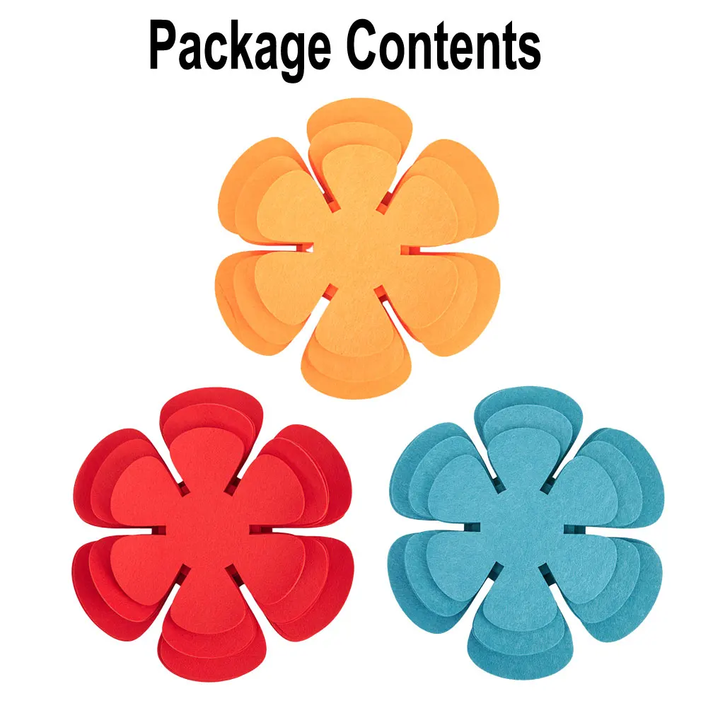 

12pcs Felt Pot & Pan Protectors Anti Scratch Non-stick Divider Pads Meanwhile You Can Also Cut The Size According To Your Needs