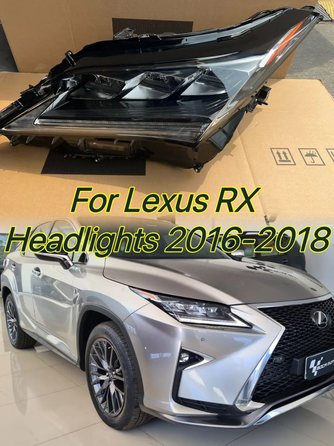 

For Lexus RX300 RX350 Headlights Assembly Full Led Front Headlamp Headlight 2016-2018