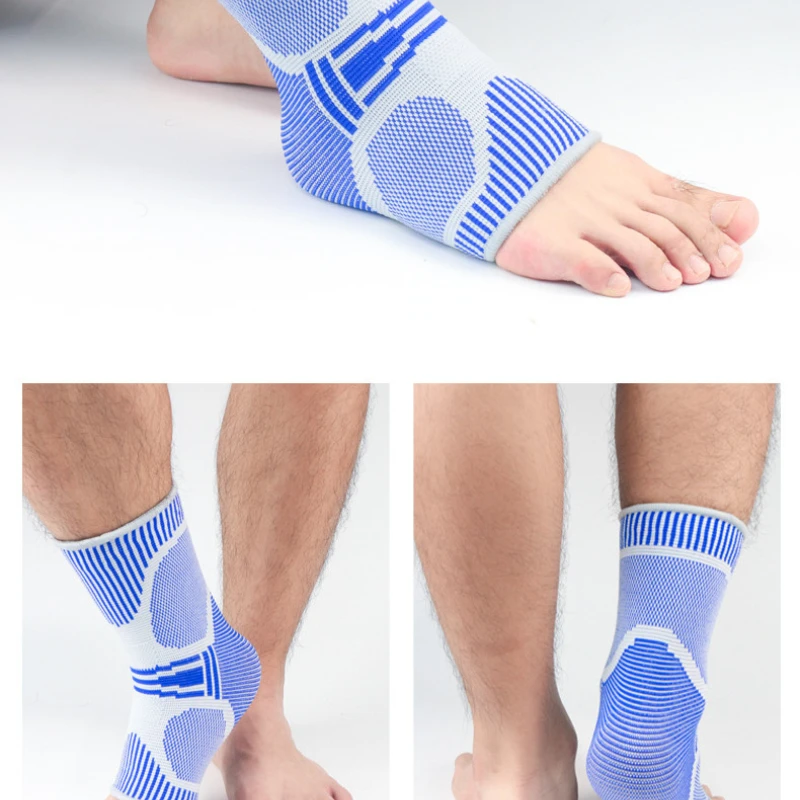 1PC Ankle Brace Compression Support Sleeve Elastic Breathable for Injury Recovery Joint Pain Foot Men Women Sport Fi