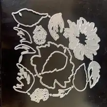 

2021 ROSE MINI SLIMLINE COVER PLATE Die Cut Scrapbook Art Supplies Custom Silicone Stamp Album Transparent