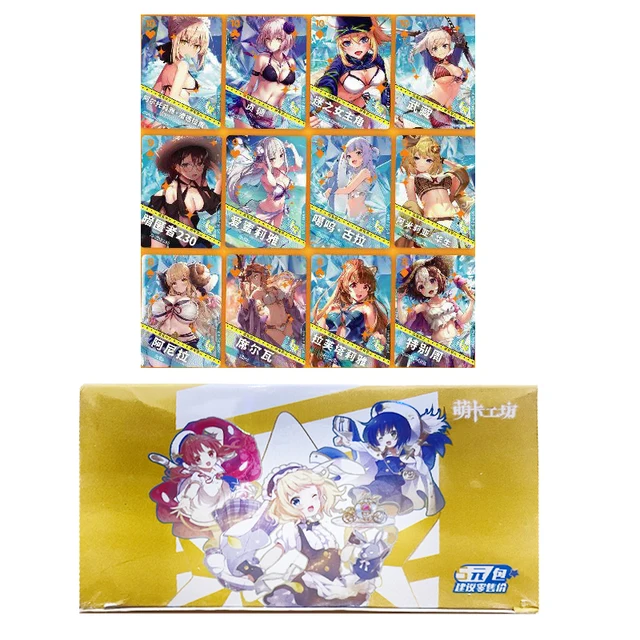 Deusa história coleção booster caixa 10m04 pr anime sexy conjunto completo  waifu borad jogos tcg menina festa de cartão do presente do miúdo -  AliExpress