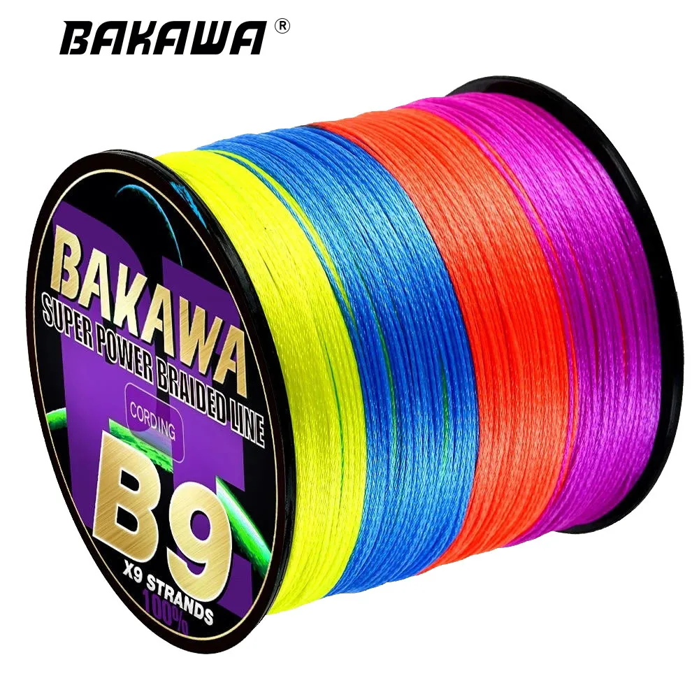 Braided Fishing Line 9 Strand 100M 300M 500M 1000M Spinning PE Multifilamento Japa Carp Fly Sea Saltwater Weave Extreme Pesca 2