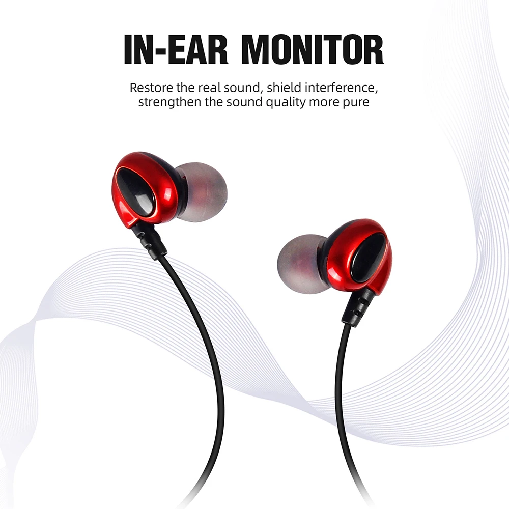 UHF IEM Wireless In-Ear Monitoring System ER-102 with bluetooth5.0 for Stage Per