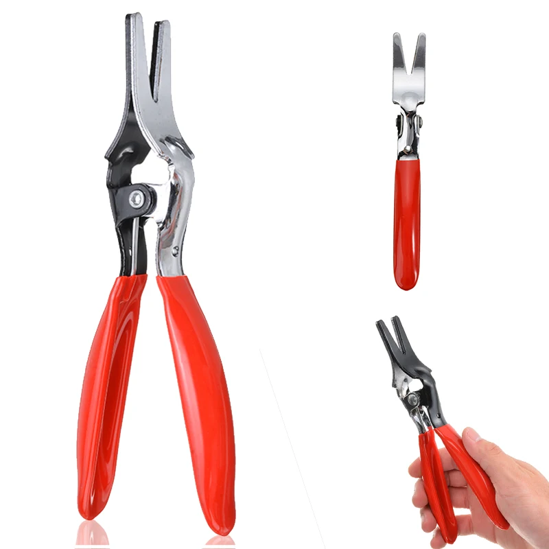 Flexible Auto Angled Type Fuel Angled Vacuum Line Tube Hose Remover Separator Pliers Pipe Tool Hand Tool