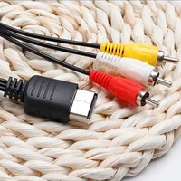 1.8M Composite AV Audio Video TV Adapter Cable for SEGA Dreamcast RCA Cord Cable De Audio - Image 4