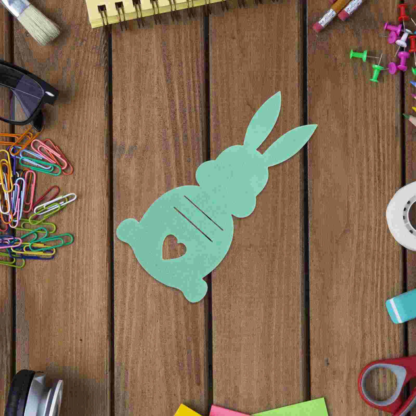 10 Pcs Carrot Shape Treat Bags Rabbit Change Holder Easter Bunny Tableware Birthday Decoration Holders