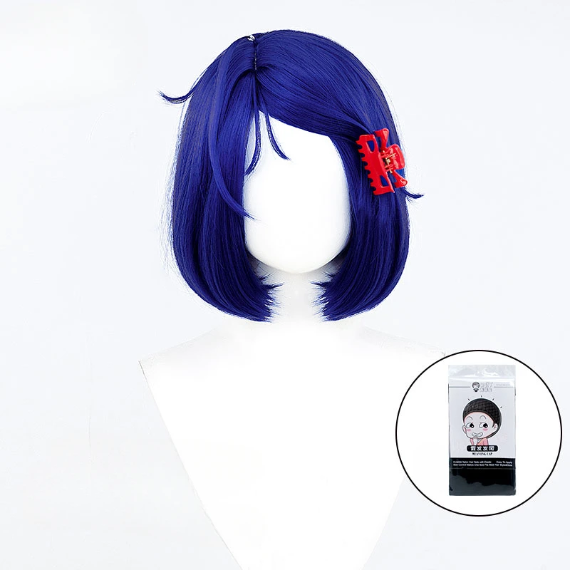 Mira Mita Costume Game Miside Cosplay White Shirt Blue Dress Red Knitted Coat School Uniform JK Full Set Role Play Outfit Women