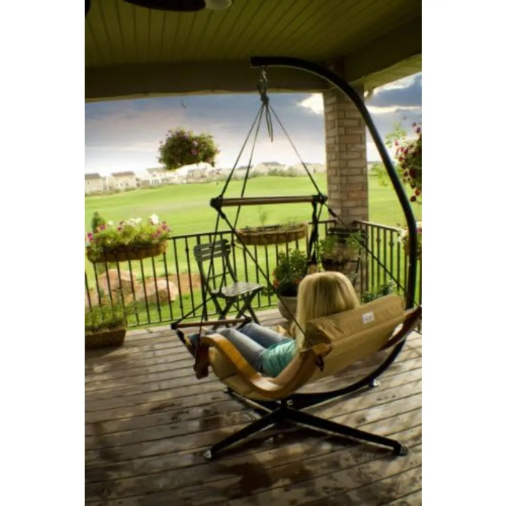 Deluxe Hanging Hammock Lounger Chair 5