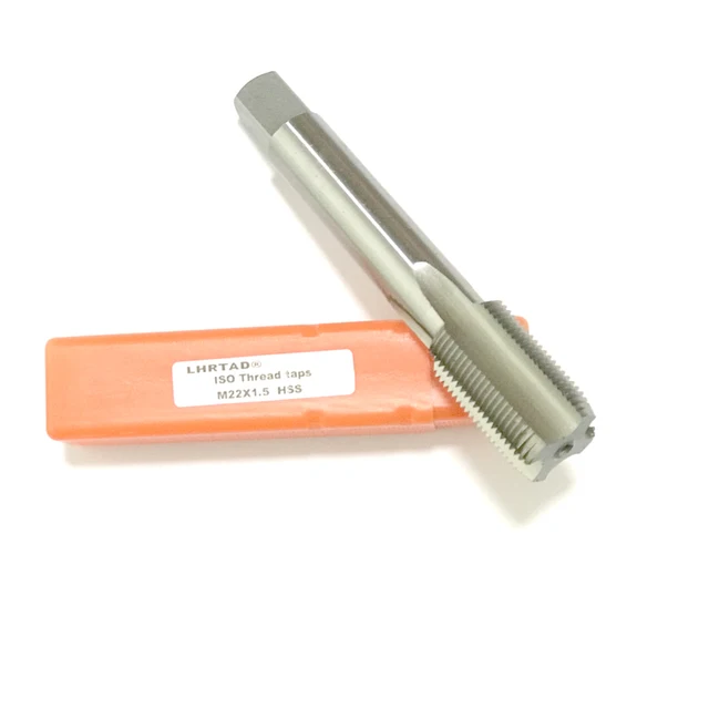 Maschio Filettatura Metrica M27 X 1.5, In HSS, Per Metalli, Lunghezza 127 Mm - 8