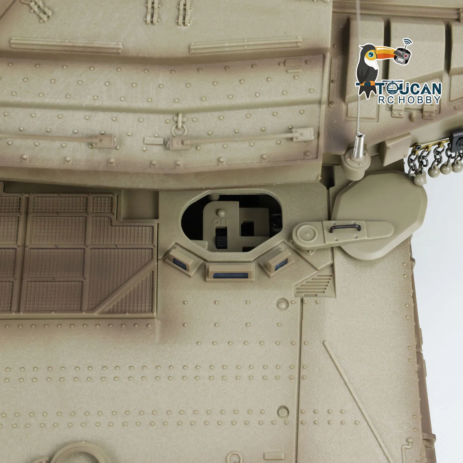 헝롱 1/16 RC 탱크 3958 IDF 메르카바 MK IV 스탠다드 에디션 FPV 카메라 TK7.0 리모컨 모델 장난감 선물 TH22645