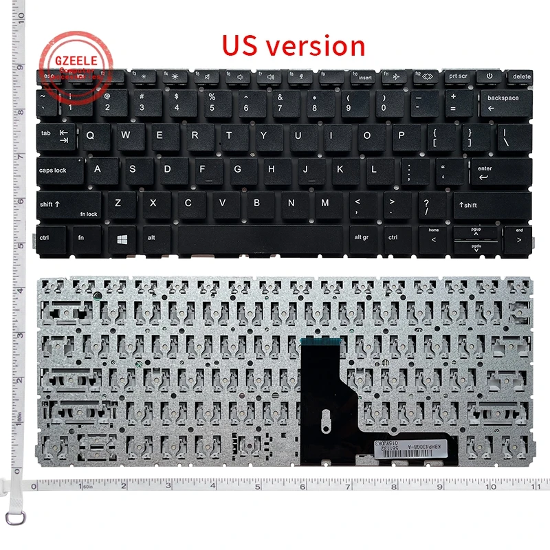 Nuova Tastiera Russa Usa/Ru Per Hp Probook 430 G8/435 G8/435R G8 Zhan 66 Pro 13 G4 Zhan 66 Pro 13 G5 Inglese Con/Senza Backlig