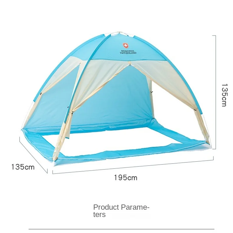 Tent Bed Automatic Indoor Adult Children Bed Tent Warm Windproof Winter Tent Dormitory Winter Tent Children Furniture Sets images - 6