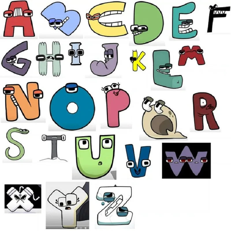 Alphabet Lore Plush - Aliexpress Mystery Pack 