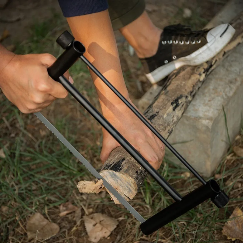Outdoor Camping Equipment Portable Saw, Camping Folding Hand Saw Hand Saw Fruit Tree Saw Camping Survival Detachable Hand Saw