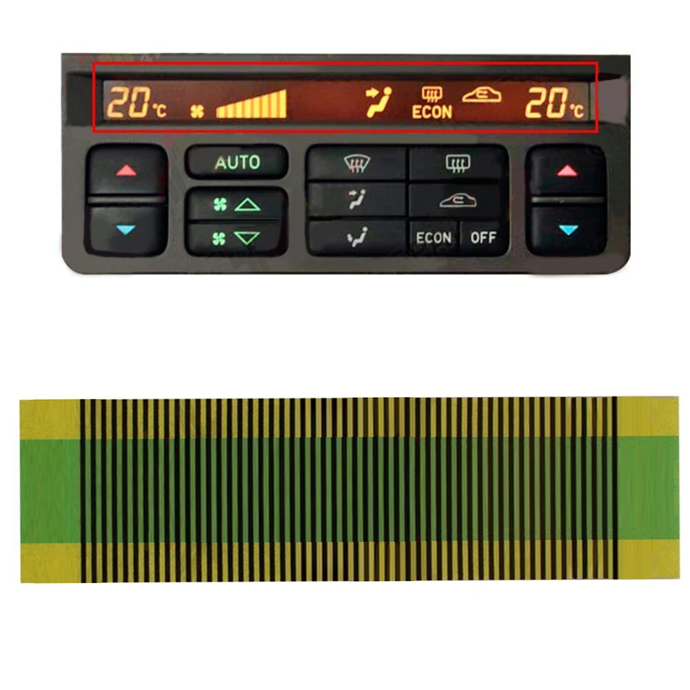 

Car Instrument Cluster Display Repair Flat Cable For Saab 9-5 A/C Heater Climate Control Unit Pixel Missing Repair