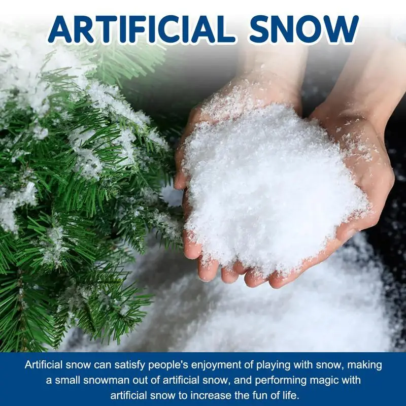 Artificial Snow Powder Frozen Party Snow 50g Fake Instant Snow