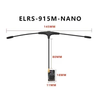 ELRS 915MHz / 2.4GHz NANO ExpressLRS Receiver With T type Antenna Support Wifi Upgrade for RC FPV Traversing Drones Parts 1