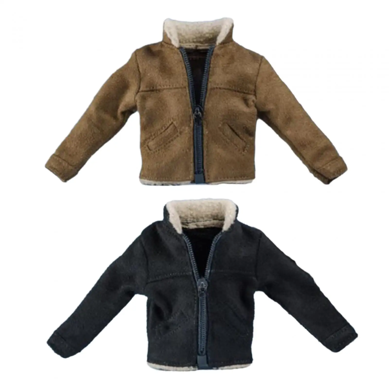 

Fashion 1/12 Zipper Jacket Accessories for 6" Male Action Figure Doll Model