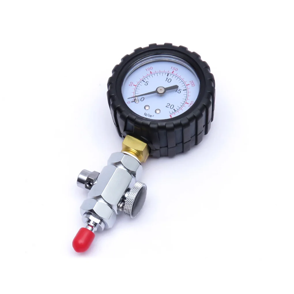 Diving Cylinder Air Pressure Check Meter Low Pressure Regulator 0-300 PSI Analyzer Adjustable Gauge Diver Equipment Outdoor