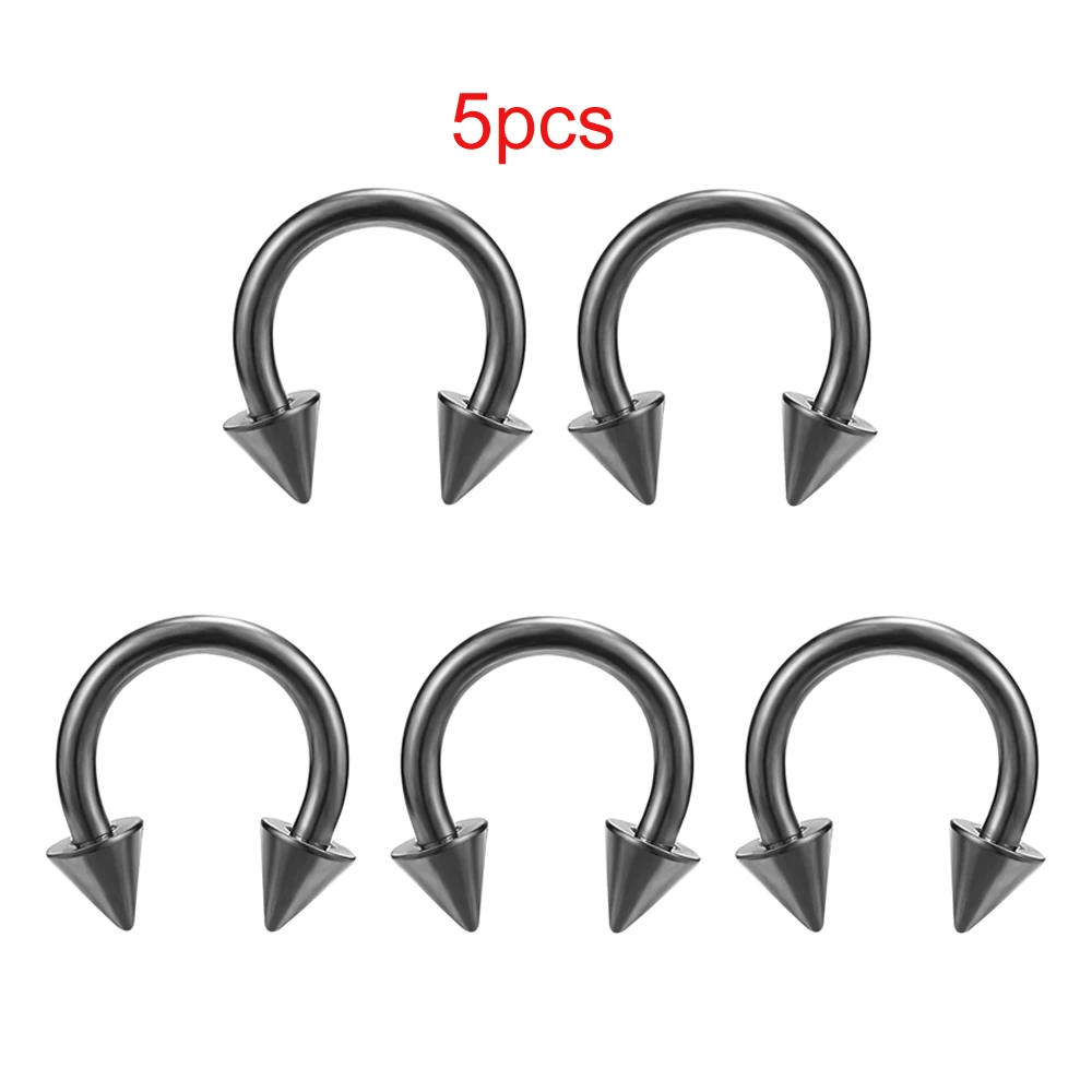 Ensemble D'anneaux De Nez En Acier Inoxydable Jstyle Haiti