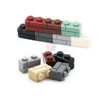 MOC 1x2 1x3 1x4 L Dots Masonry Profile Thick Brick Creative Figures House Contruction Building Blocks Toy Compatible 98283 15533 2
