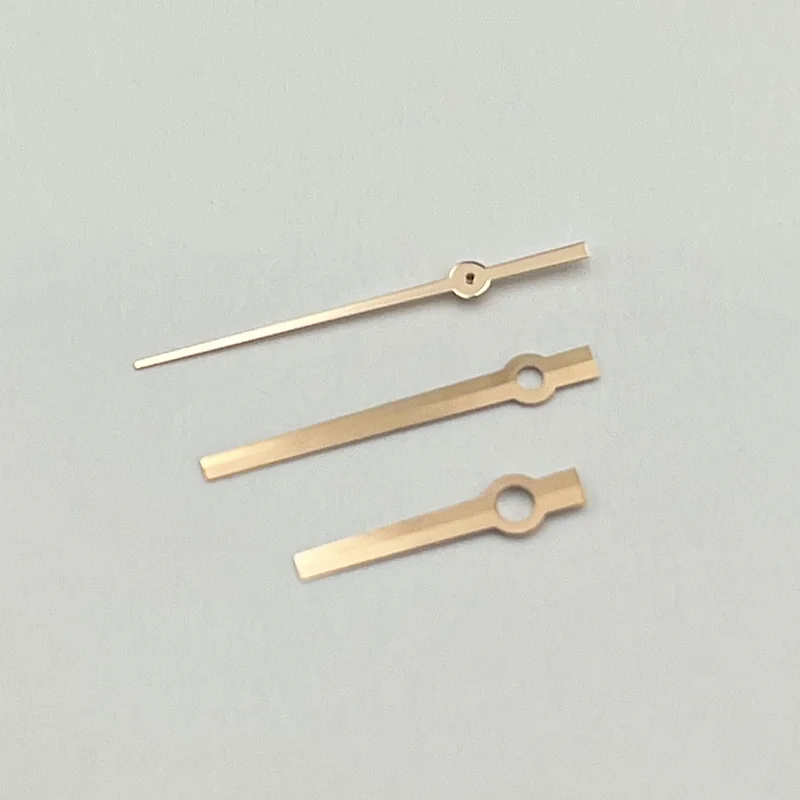 Elegant Silver, Gold & Rose Gold Watch Hands for Analog Mechanical Accessories - Non-Luminous Finish